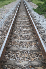 Fototapeta premium railroad tracks