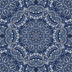 Oriental ornate seamless pattern.