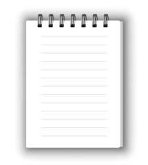 Vertical notebook