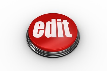 Edit on digitally generated red push button