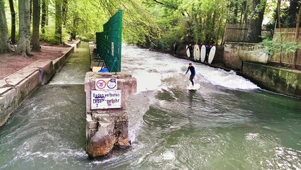 Flusssurfen