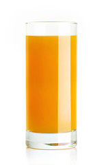 Orange Juice Isolated on white
