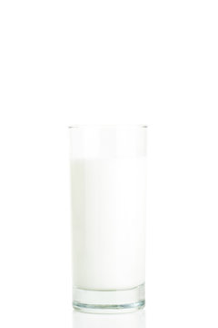 Glass of Milk - CLIPPING PATH -