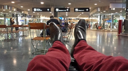 Obraz premium instant fuesse hochlegen II