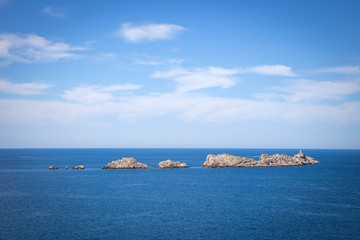 Coast landscape in Dalmatia, Croatia