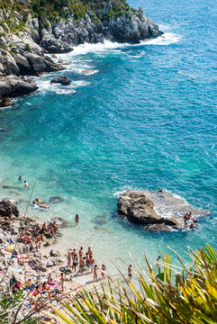 Francesi beach, mongerbino, Sicily