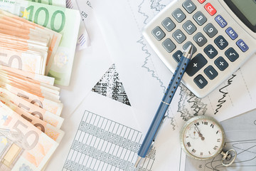 Fototapeta premium Study of financial opportunities