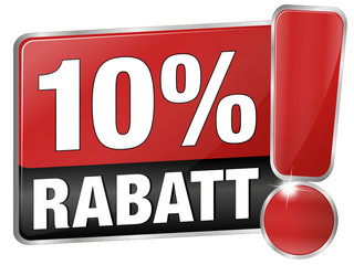 10 % Rabatt