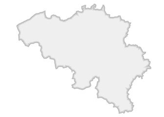 Fototapeta premium belçika harita tasarımı