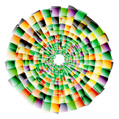 Obraz premium Vector nano texture color