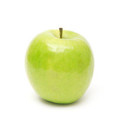 Green apple, isolated on white background