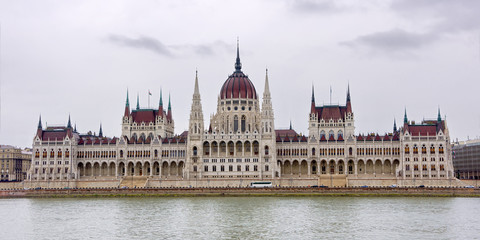 Fototapeta premium Parliament building in Budapest.