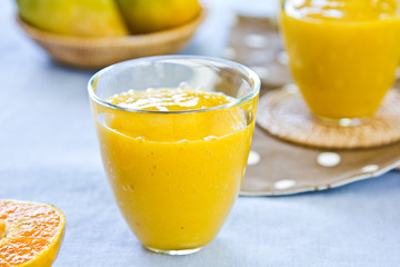Mango and Orange smoothie