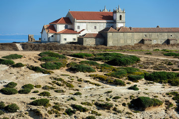 Fototapeta na wymiar Santuario de Nossa Senhora do Cabo Espichel, Portugal