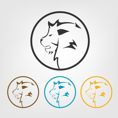 Lion icons