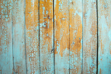 Wood blue panel