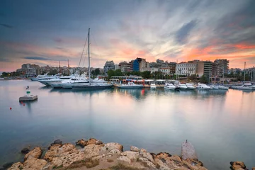 Fotobehang Zea marina in Piraeus, Athens. © milangonda