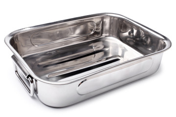 Stainless steel roasting pan