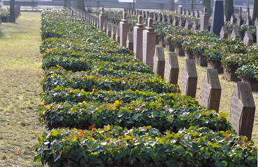 Soviet Cemetery in Potsdam. Germany