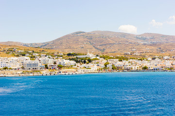 Fototapeta na wymiar the own of Tinos Island,Greece