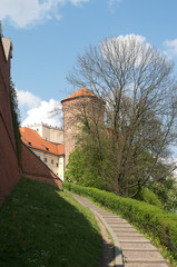 Wawel Castle in Krakow.