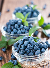 Fresh harvested Blueberries