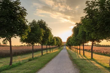 Selbstklebende Fototapete Sommer Chateau Seehof