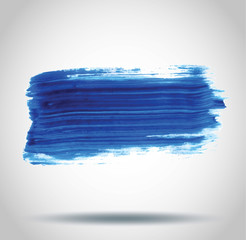 Speech bubble drawn with a brush.