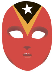 East Timor mask
