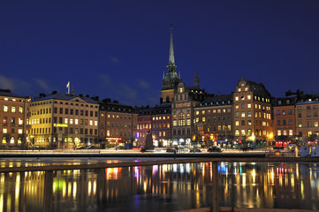Fototapeta na wymiar Stockholm city