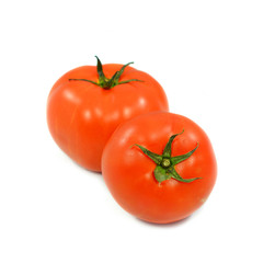tomato on white background