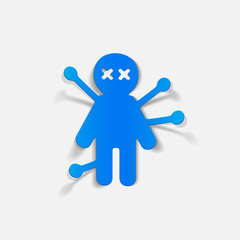 realistic design element: voodoo Doll