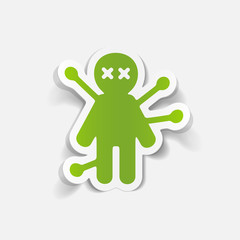 realistic design element: voodoo Doll