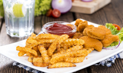 Chicken Nuggets (with Chips)