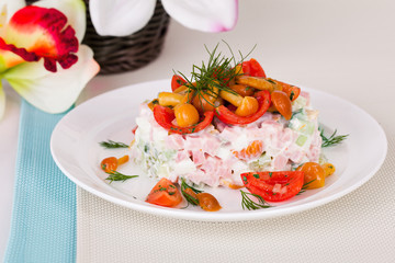 mushroom salad
