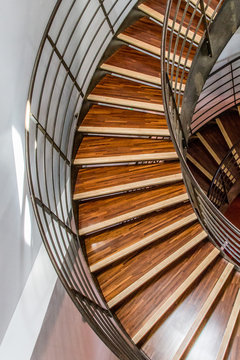 Escalier du Musée des gueules rouges