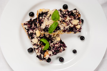 Blueberry pie