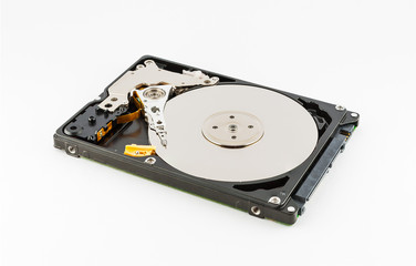 Inside 2.5 Inch Laptop Hard Drive