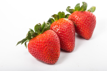Strawberries berry isolated