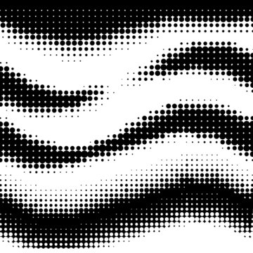 abstract halftone