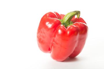 Red paprika isolated