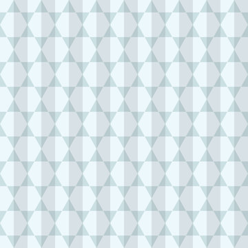 Vector hexagon star seamless pattern