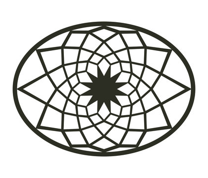 Michelangelo Buonarroti star design for Campidoglio town square