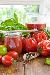 Hausgemachte Tomatensauce
