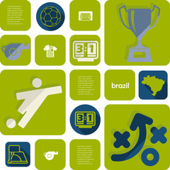 football, soccer infographic