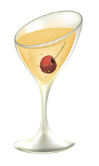 Cocktail cartoon