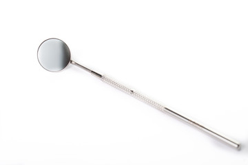 Dentist Drill and tools with white background