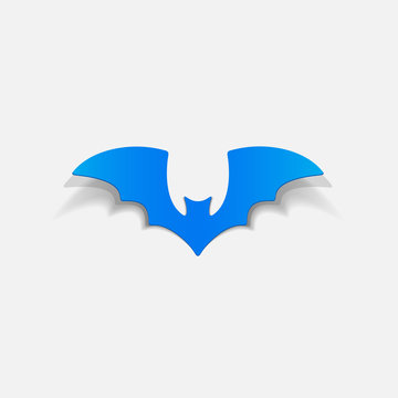 realistic design element: bat