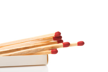Red matchstick