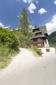 Schronisko PTK, Trzy Korony, Pieniny, Polska 